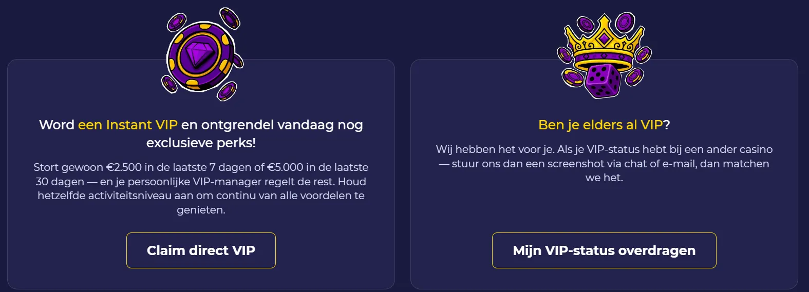 Spinorhino casino VIP programma en voordelen